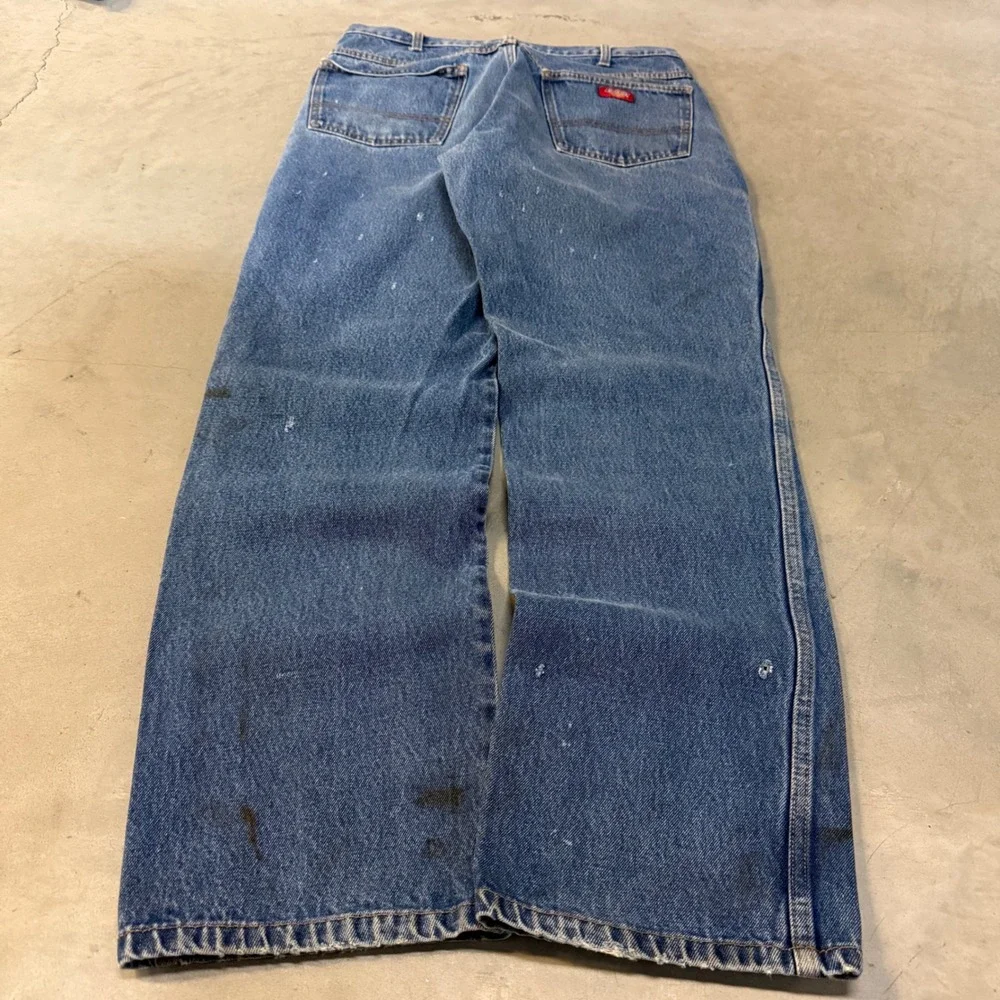 2000s y2k distressed dickies workwear jeans‎